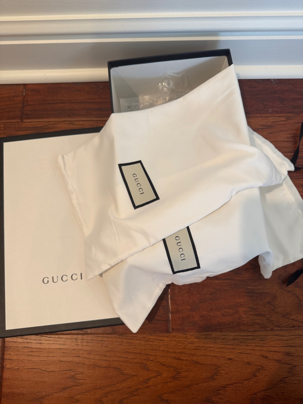Gucci Malaga Kid Loafers in Vintage Bordeaux - Picture 11 of 11